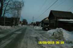 Уборка снега в Воткинске
