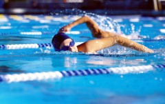 «Умею плавать!» – прошли соревнования для школьников