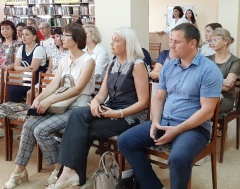 6 августа в библиотеке Фурманова состоялась встреча с активом Центрального района