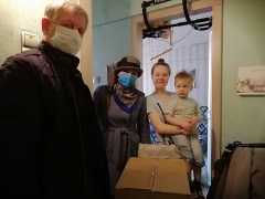 Пять семей Воткинска получили помощь в рамках благотворительной акции