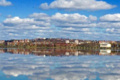 Воткинский пруд очищен от мертвой рыбы