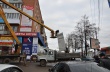 Незаконную рекламу убирают с улиц