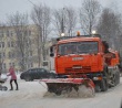 На уборку снега направлены 15 единиц техники