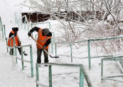 Уборка города от снега