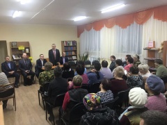 Встреча с жителями поселка Нефтяник