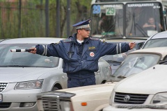 Движение транспорта в День города