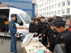 Детям о пожарной безопасности рассказали профессионалы