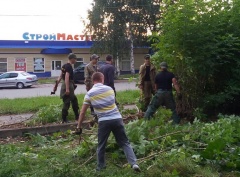 Молодёжь взялась за сквер
