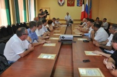 Приём благотворителей у Главы