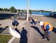 Продолжаются работы по благоустройству в Воткинске