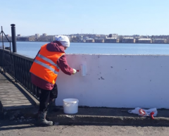 Генеральная уборка в Воткинске в разгаре