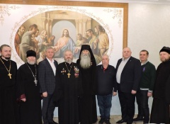 Священнослужители встретились с воспитанниками кадетских классов