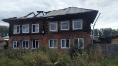 Неисправная электропроводка оставила без крова четыре семьи