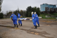 В Воткинске прошла тренировка по гражданской обороне