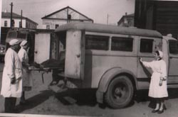 Работники скорой помощи 1958г.