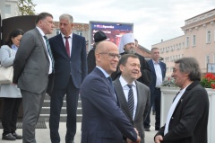 4 сентября в Воткинске с рабочим визитом были Глава Удмуртии Александр Бречалов и председатель Промсвязьбанка Петр Фрадков