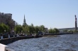 Теплая погода вызвала рост сине-зеленых водорослей в пруду