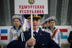Воткинские кадеты на «Зарнице»