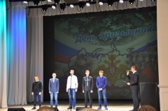 Напутствовали новобранцев и призывников