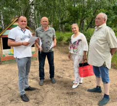 В Воткинске стартовал первый этап реализации проекта «Алёнкин парк» в микрорайоне «Берёзовка»