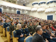 Поздравления с праздником и награды за мужество