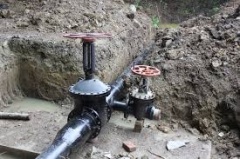 Авария на магистральном водопроводе
