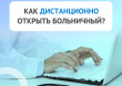 Можно ли в Удмуртии открыть дистанционный больничный? Куда обращаться?